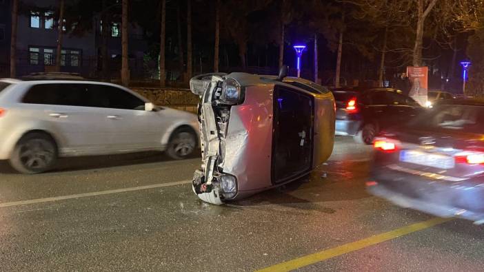 Elazığ’da meydana gelen trafik kazasında 3 kişi yaralandı
