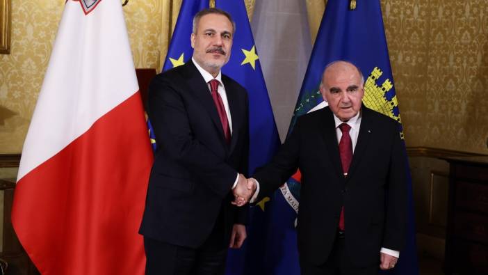 Dışişleri Bakanı Fidan, Malta Cumhurbaşkanı Vella ile görüştü