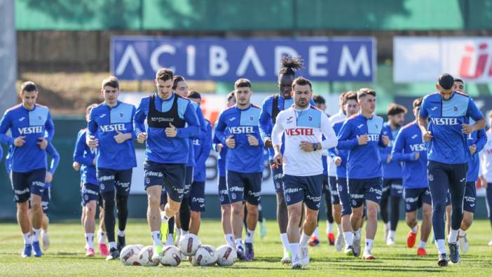 Trabzonspor'un Gençlerbirliği kadrosu açıklandı. Dikkat çeken Meunier detayı