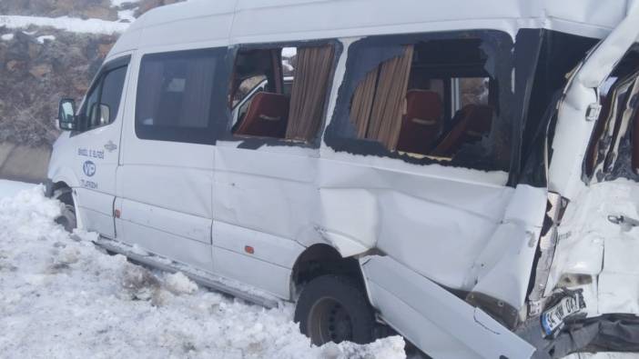 Bingöl’de trafik kazası. 7 yaralı