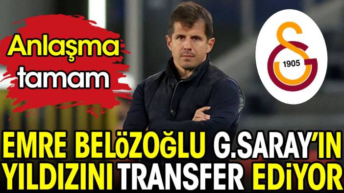 Emre Belözoğlu Galatasaray'ın yıldızını transfer ediyor