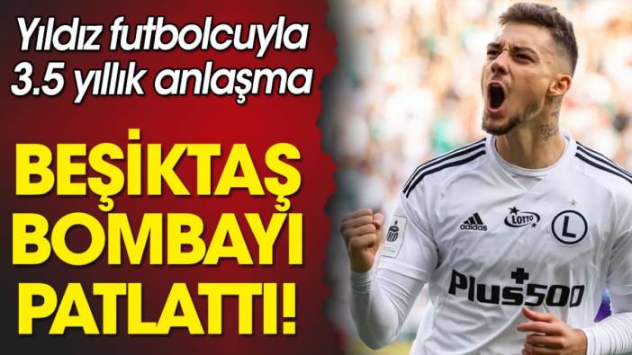Beşiktaş transfer sezonunun son gününde bombayı patlattı! 3.5 yıllık anlaşma