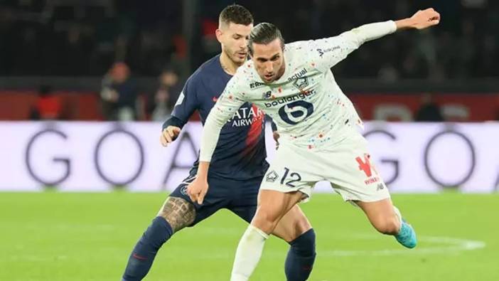 Yusuf Yazıcı'nın golü Lille'e yetmedi. PSG bir açıldı tam açıldı