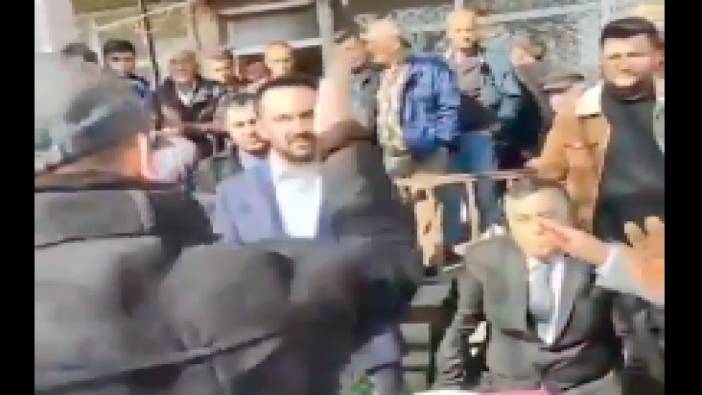 AKP Elbistan Belediye Başkan Adayı Abdullah Yener'i destekleyenlere vatandaştan tepki: "Bu adamın borcunu mu ödeyeceğiz biz?"