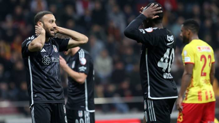 Beşiktaş penaltı bekledi. Hakemin kararı oyuncuları çıldırttı