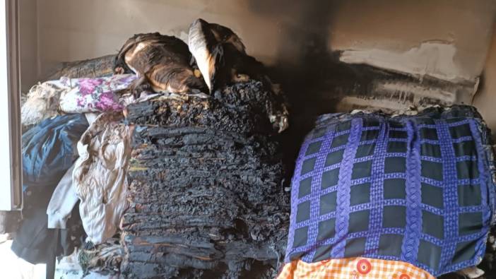 Hakkari'de korkutan yangın maddi hasara yol açtı