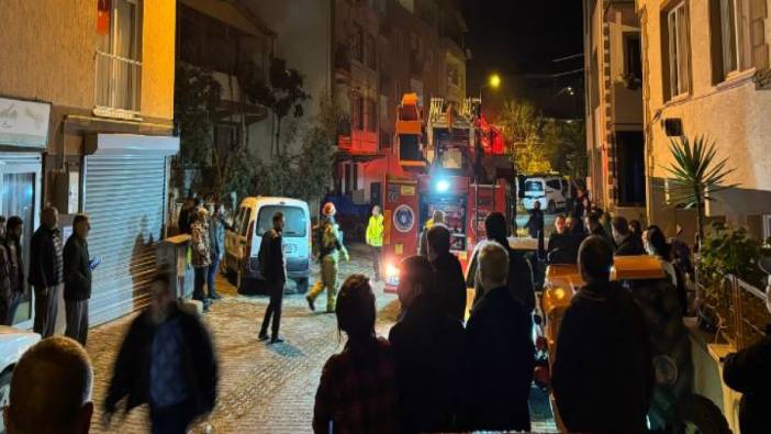 Mudanya'da mahalleyi sokağa döken yangın