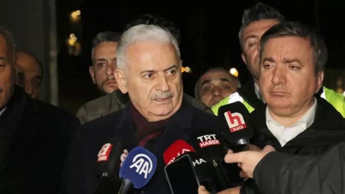 Maden ocağına giden AKP’li Binali Yıldırım'dan ‘siyanür’ açıklaması: Ayrı bir yerde depolanıyor