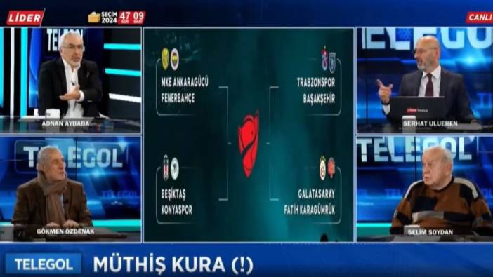 Serhat Ulueren 'Türkiye Kupası kurasında şike var' dedi. Gökmen Özdenak sahip çıktı