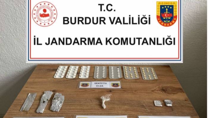 Burdur'da kaçakçılık ve uyuşturucu operasyonu