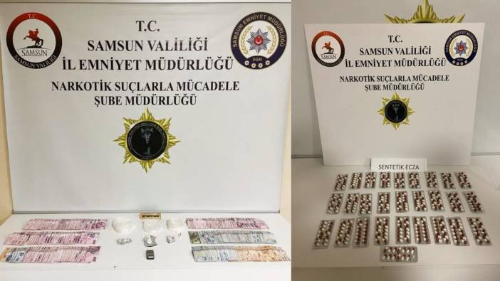 Samsun'da uyuşturucu uygulamasında 25 şahıs yakalandı