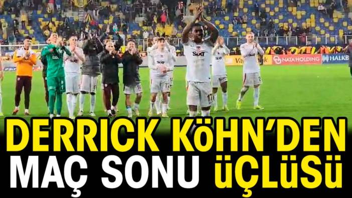 Köhn maç biter bitmez 40 yıllık Galatasaraylı gibi yaptı