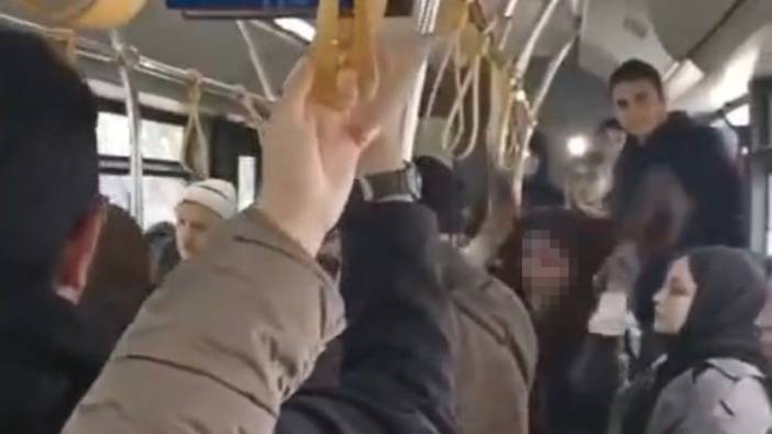 Otobüste 2 kadın yolcu saç baş birbirine girdi