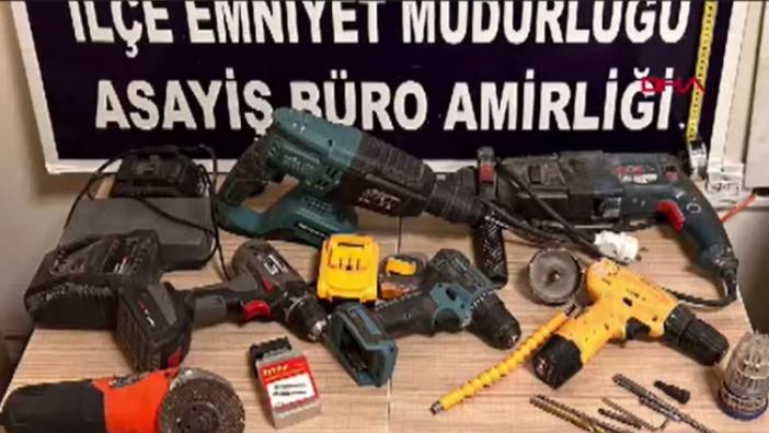 Diyarbakır'da çaldığı malzemeleri satarken yakalandı