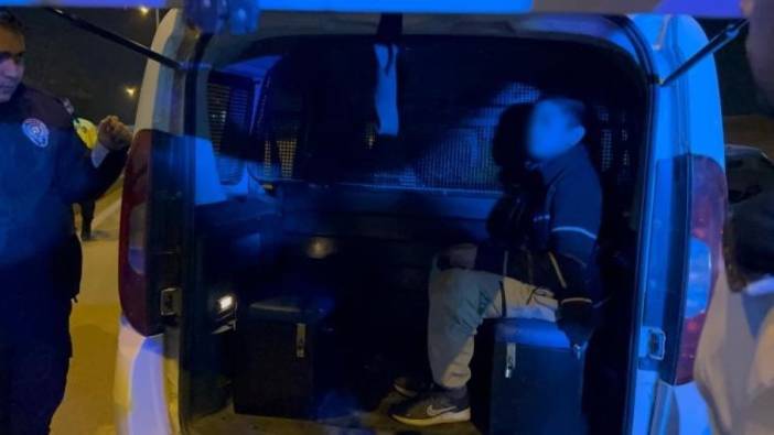 Bursa’da 3 çocuk çaldıkları otomobille kaçarken yakalandı