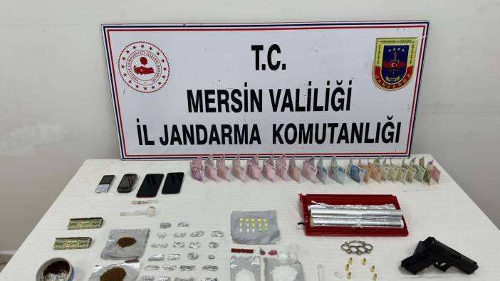 Mersin’de uyuşturucu operasyonu: 6 gözaltı
