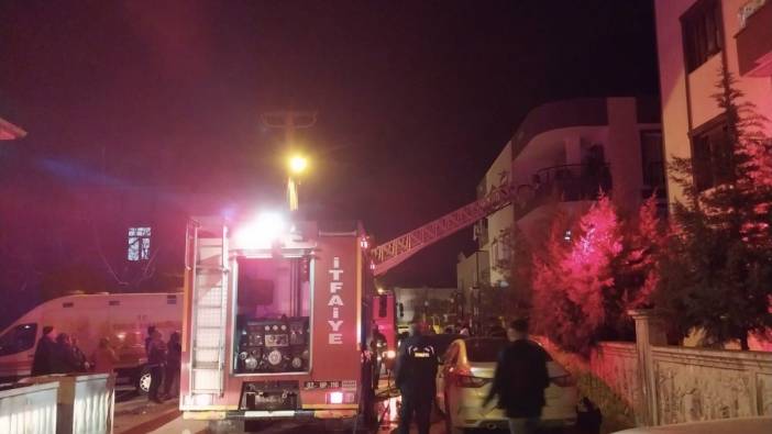 Adıyaman’da bina içerisinde çıkan yangın sonucu 4 kişi zehirlendi