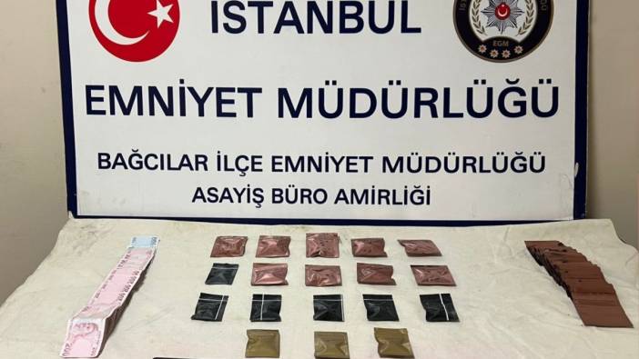 Bağcılar'da tekstil atölyesine uyuşturucu baskını: 2 gözaltı
