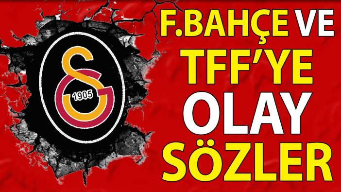 Savaş başladı. Galatasaray açıklama yayınladı. Ortalık toz duman