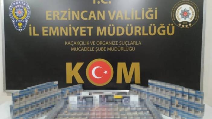 400 paket kaçak sigara ele geçirildi (27 Şubat 2024)