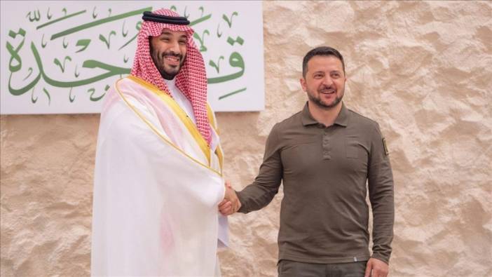 Zelensky, Riyad'da Veliaht Prens Bin Selman ile görüştü