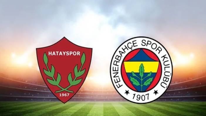 Hatayspor'dan Fenerbahçe maçı öncesi flaş karar