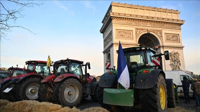 Fransa’da 66 çiftçi gözaltına alındı. Kavşak kapatıp eylem yapmışlardı
