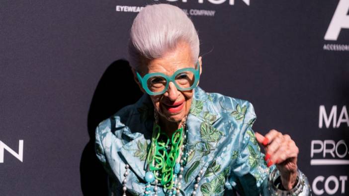 80 yaşında üne kavuşan moda ikonu 102 yaşında öldü
