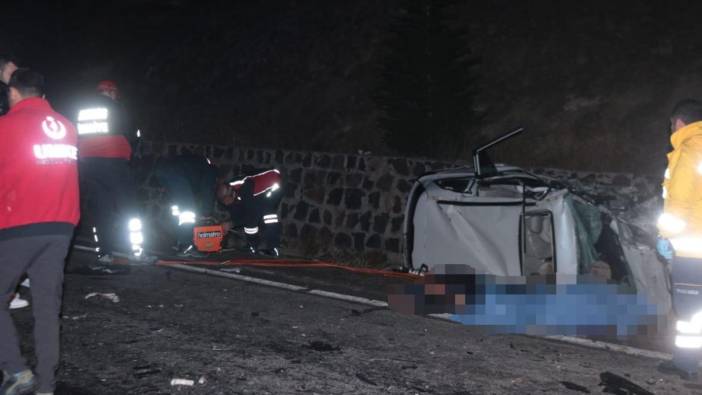 Nevşehir'de zincirleme kaza. 3 ölü 6 yaralı