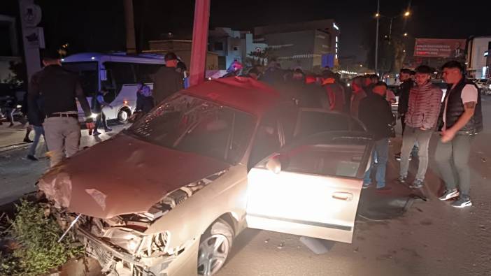 Adana’da trafik kazası