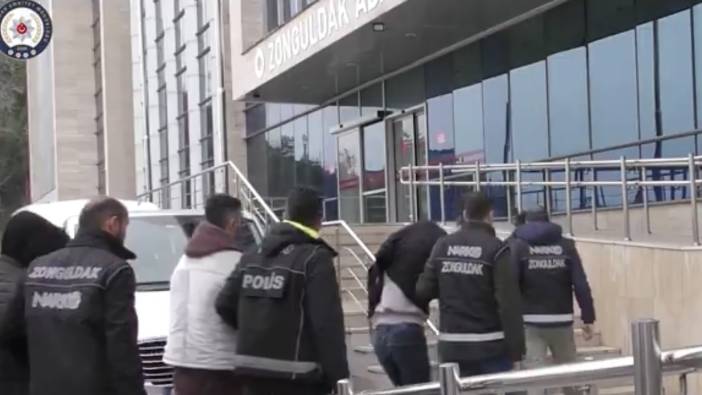 Zonguldak’ta uyuşturucu operasyonu: 5 tutuklama