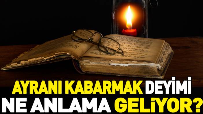 Ayranı kabarmak deyimi ne anlama geliyor?