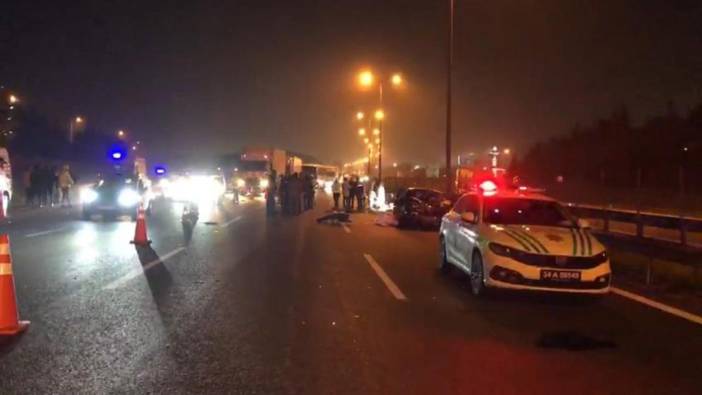 TEM Otoyolu'nda feci kaza: 4’ü aynı aileden 5 kişi hayatını kaybetti