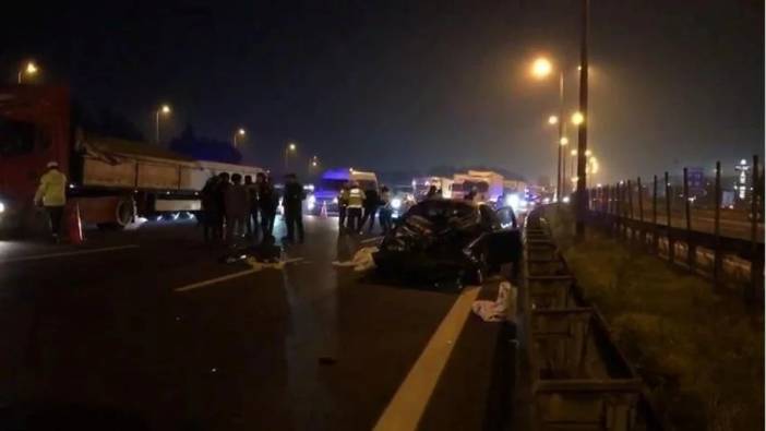 TEM'de 5 kişinin öldüğü kaza: sürücü ve otobüs şoförü tutuklandı
