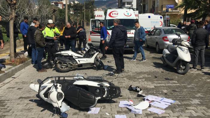 Aydın’da motosiklet kazası
