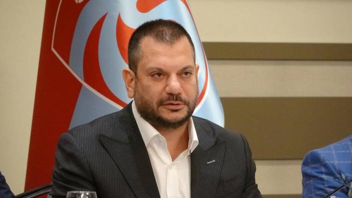Ertuğrul Doğan 'Trabzonspor'un geleceği parlak' diyerek açıkladı