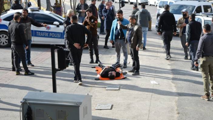 Duruşma sonrası adliye önünde silahlı ve bıçaklı kavga: 1’i polis 9 yaralı