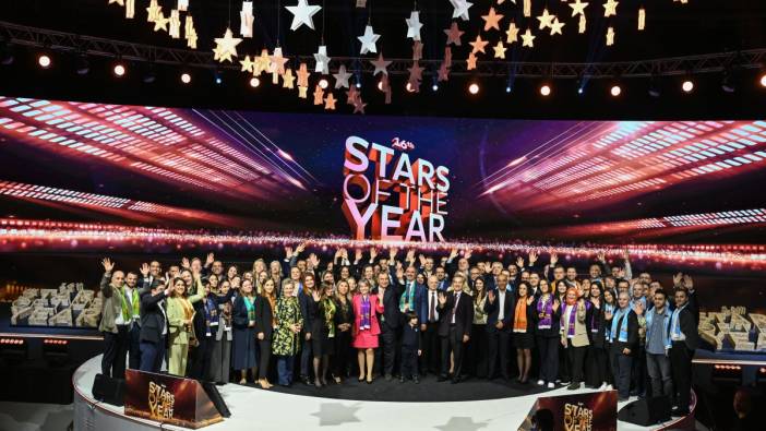 Yıldız Holding 'Senenin Yıldızları'nı 16'ncı kez ödüllendirdi