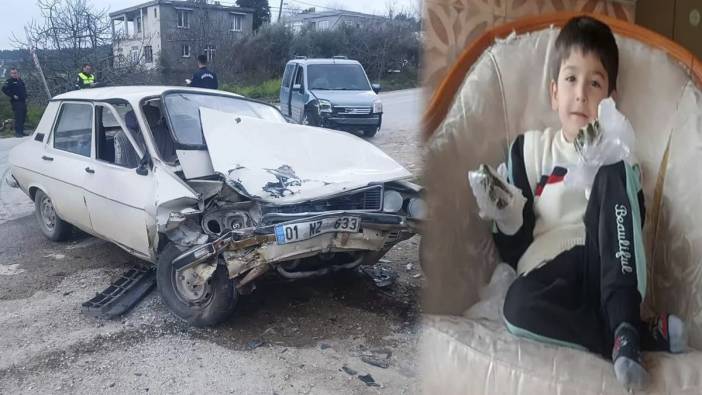 Adana’da feci kaza! 6 yaşındaki Emre öldü, annesi yaralandı
