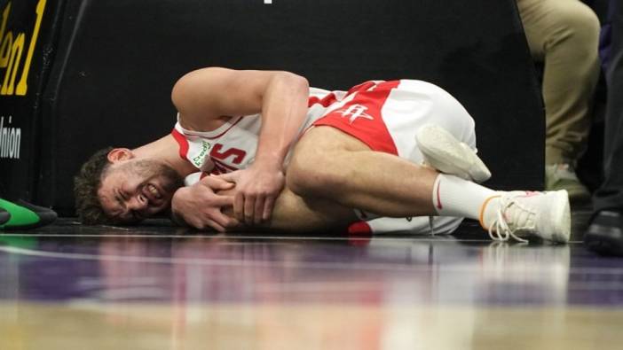 Milli basketbolcumuz Alperen Şengün'ün sakatlığı ciddi mi? Durumu belli oldu