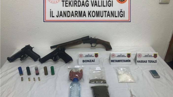 Tekirdağ'da kent genelinde uyuşturucu operasyonu