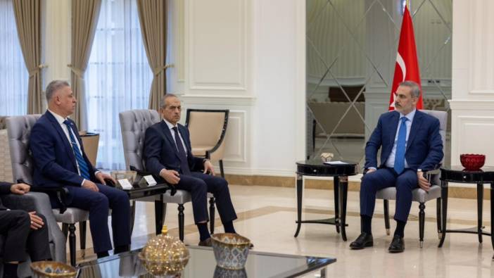 Dışişleri Bakanı Hakan Fidan, Irak Türkmen Cephesi ve Kerkük Milletvekili ile görüştü