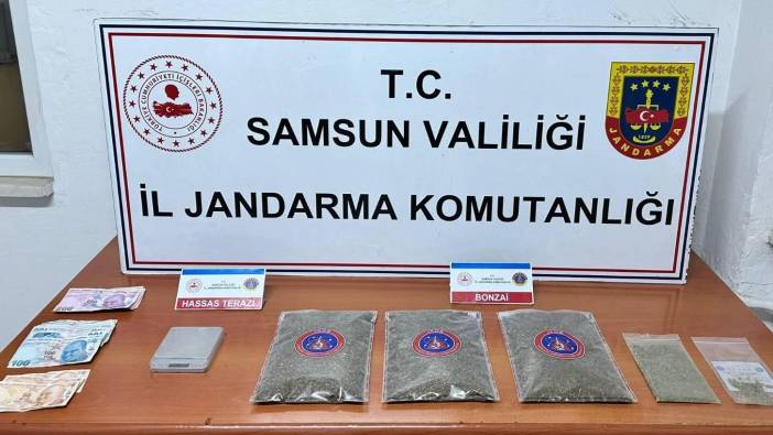 Samsun'da uyuşturucu operasyonu '1 gözaltı'