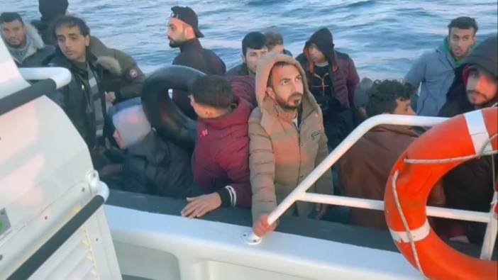 Muğla açıklarında onlarca kaçak göçmen yakalandı