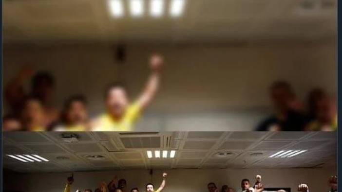 Fenerbahçe'nin soyunma odası fotoğrafı ortaya çıktı