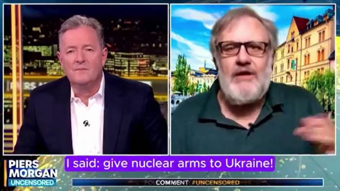 Žižek, Ukrayna'ya nükleer silah sağlanmasını istedi