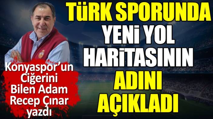Türk sporunda yeni yol haritasının adını Recep Çınar açıkladı