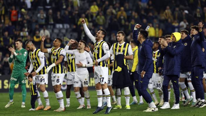 Fenerbahçe Avrupa'nın zirvesinde. Devler geride kaldı