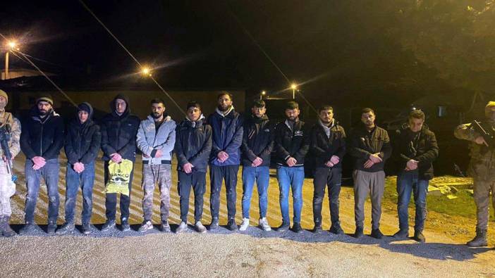 Edirne’de 11 kaçak ve 1 göçmen kaçakçısı yakalandı