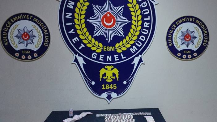 Konya'da uyuşturucu ile yakalanan şahıs tutuklandı